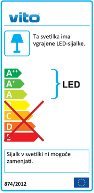Svetilka LED podpultna 16W hladno bela