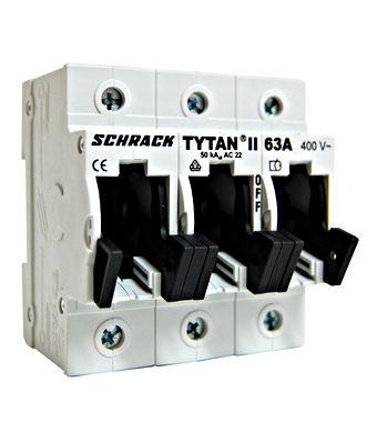 Varovalni ločilnik TYTAN II 3P 63A