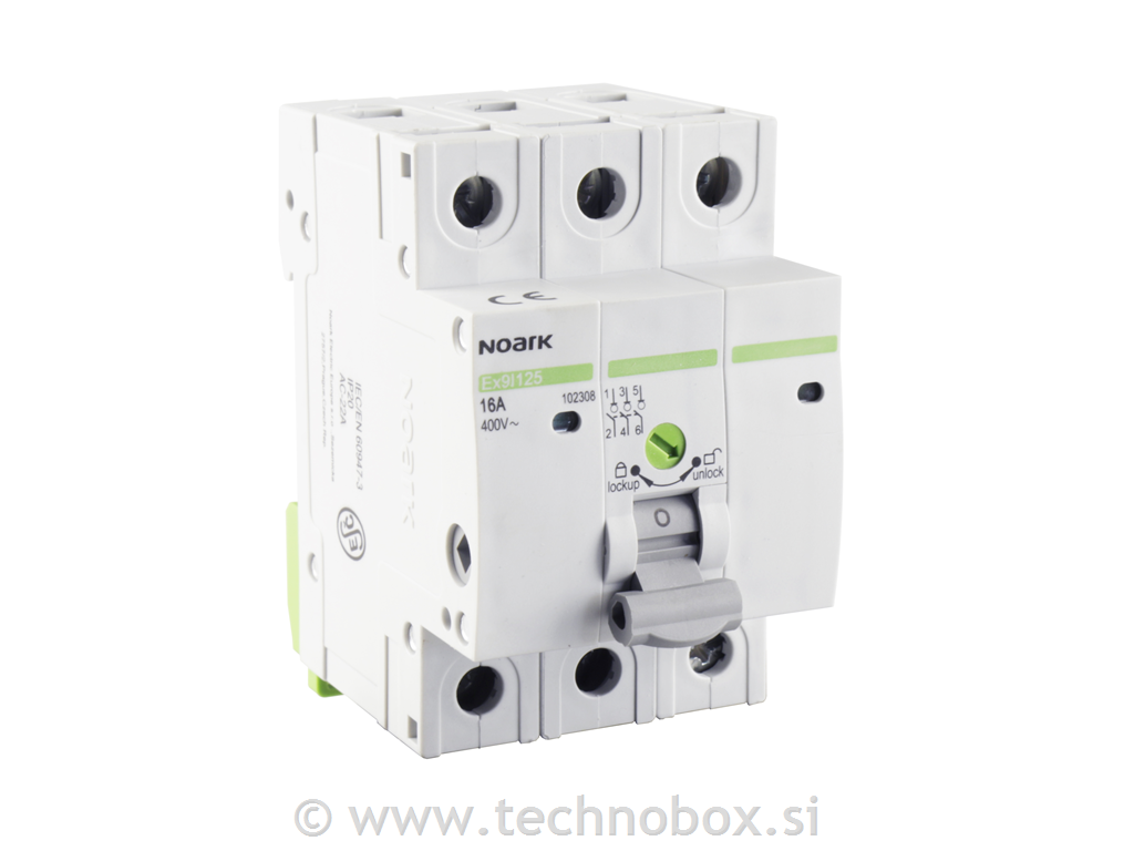 Stikalo vgradno Ex9L125 16A 3P