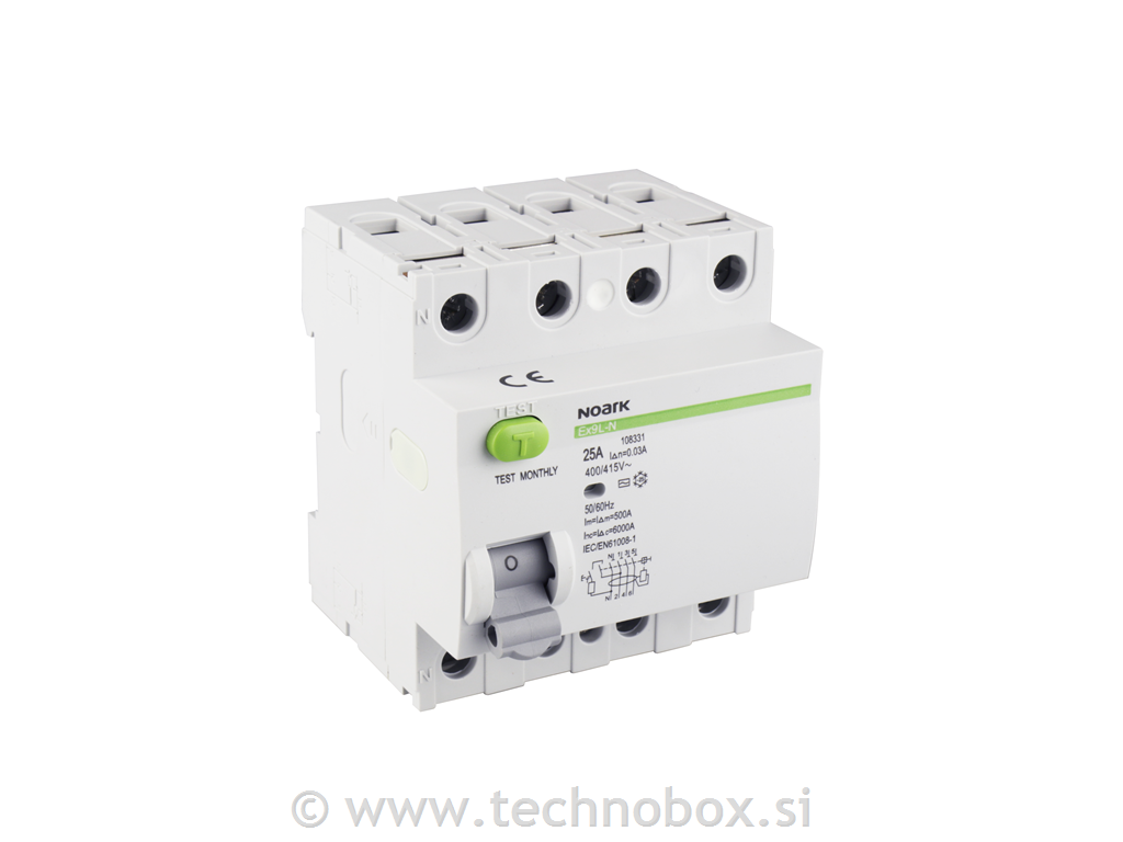 Stikalo zaščitno FID 25A/30mA 4P