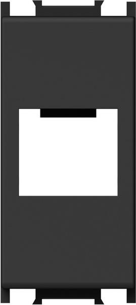 Adapter modul za RJ45 črn R&M