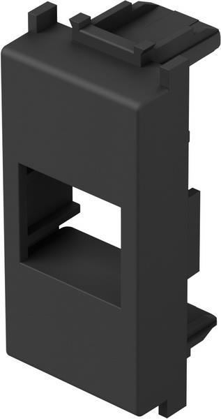 Adapter modul za RJ45 črn R&M