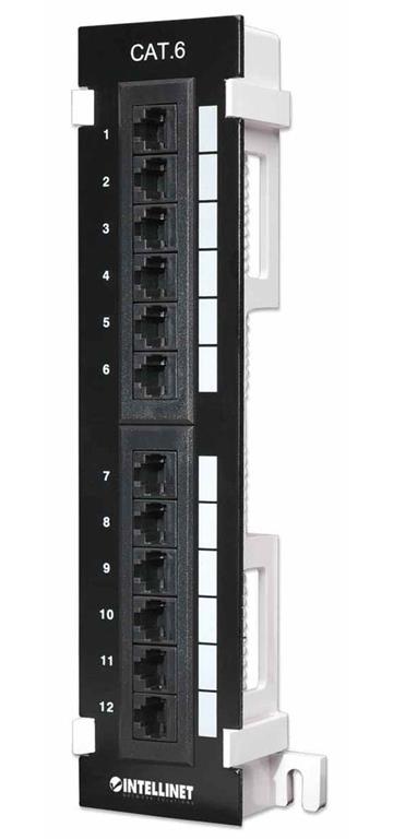 Panel 12 port Cat6 UTP n/o