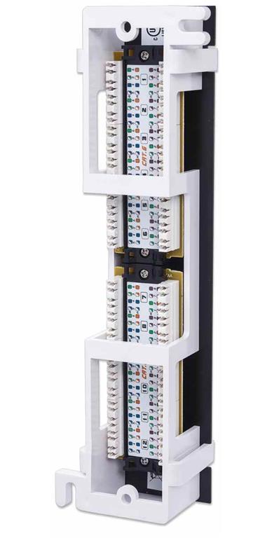 Panel 12 port Cat6 UTP n/o