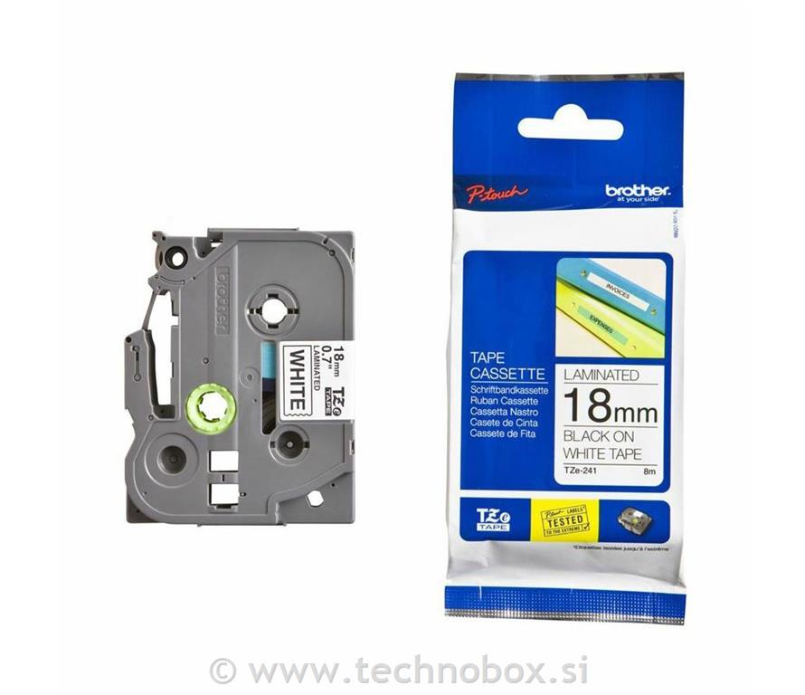 Trak Brother TZe-241 bel/črn 18mm kompat