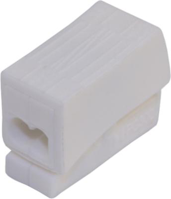 Sponka hitra za luči 2+1 bela 1-2,5mm2