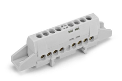 Sponka L siva za 9 odvodov