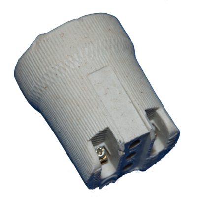 Okov E27 za sijalko keramično