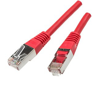 SFTP patch kabel Cat.6 2m rdeč