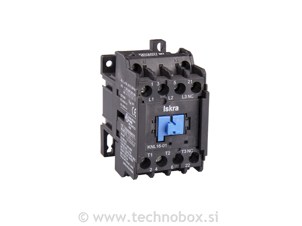 Kontaktor AC 3P 16A 1NC 220V