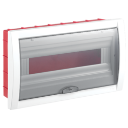 Omarica p/o 18M bela s prozornimi vrati