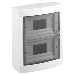 Omarica n/o 16M bela s prozornimi vrati