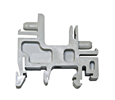 Nosilec PE/N zbiralke 10 in 16mm dvoviš.