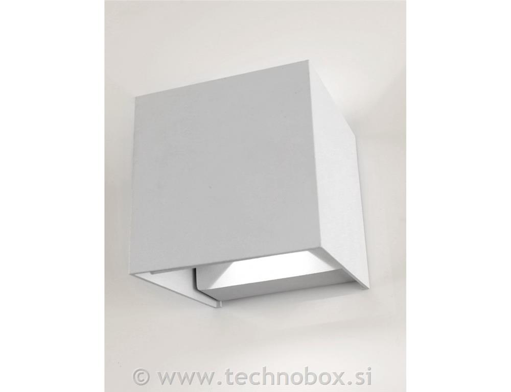 Svetilka stenska 2x3W IP65 4200 K bela