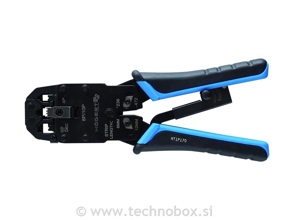 Klešče za stis.konekt. RJ45,RJ11,RJ12