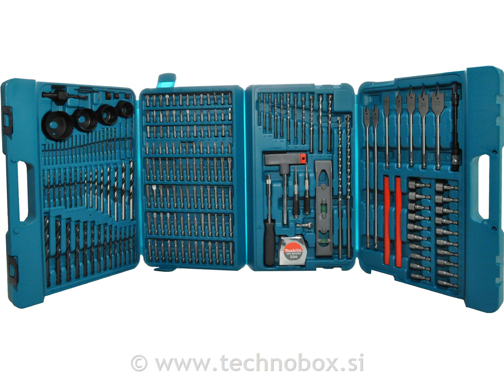 Set 216 vijačnih in vrtalnih nastavkov