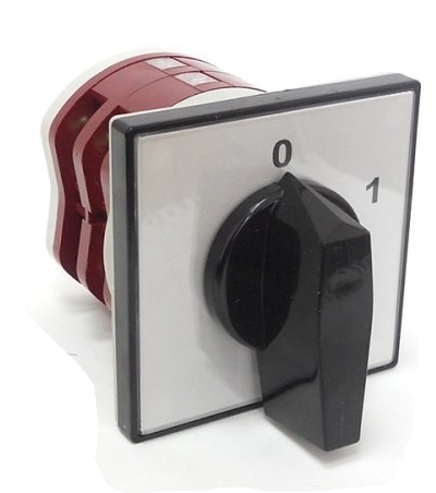 Stikalo grebenasto vgradno 80A 0-1 3P