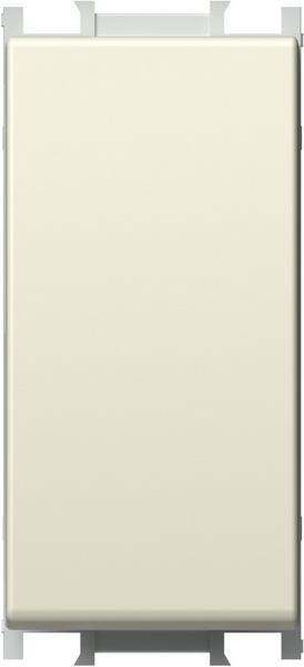 Tipkalo enopolno 16A 250V 1M bež