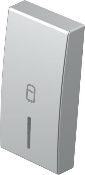 Tipka modul 1M indikator bojler srebrna