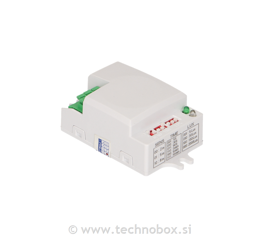 Senzor vgradni mini GEST PIR 6cm