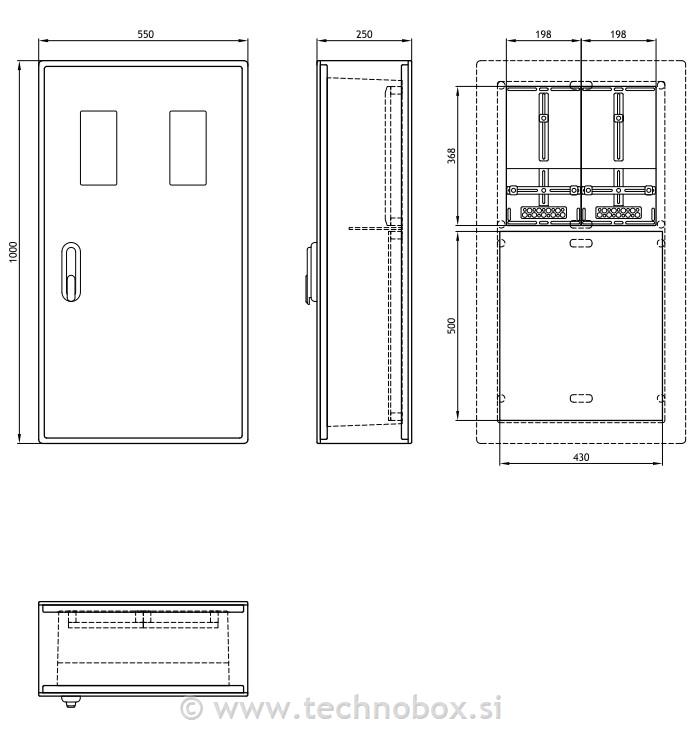 Omarica N/O PL3/NT 2 okna