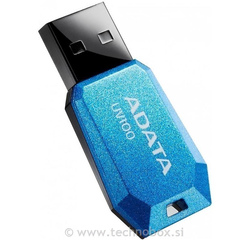 Ključ USB 2.0 UV100 16GB moder