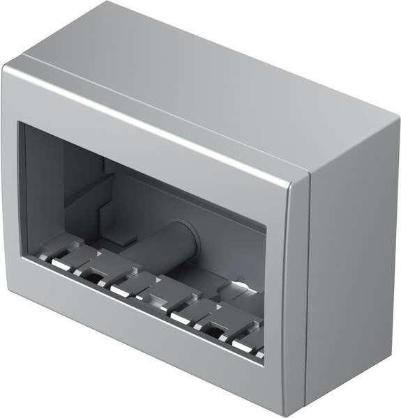 Ohišje n/o cubo 4M srebrno