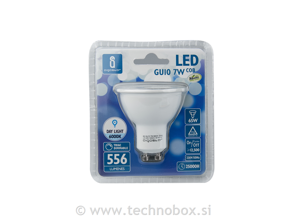 Žarnica LED GU10 7W 6000K dimm odprodaja