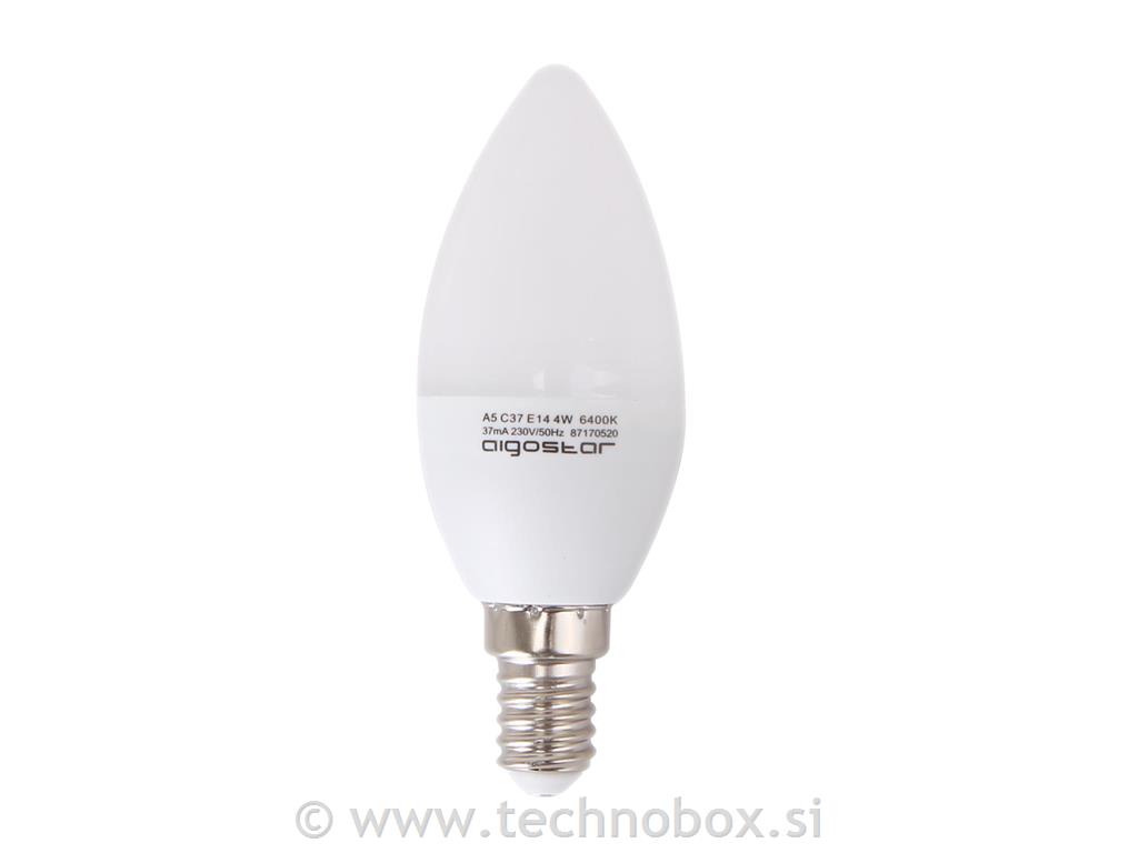 Žarnica LED E14 6W 3000K SVEČKA