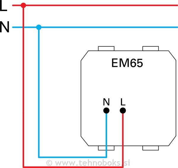 Vtičnica modul USB 5V/1A 2M beli