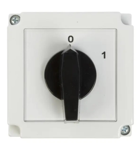 Stikalo grebenasto N/O 25A 0-1 3P PVC