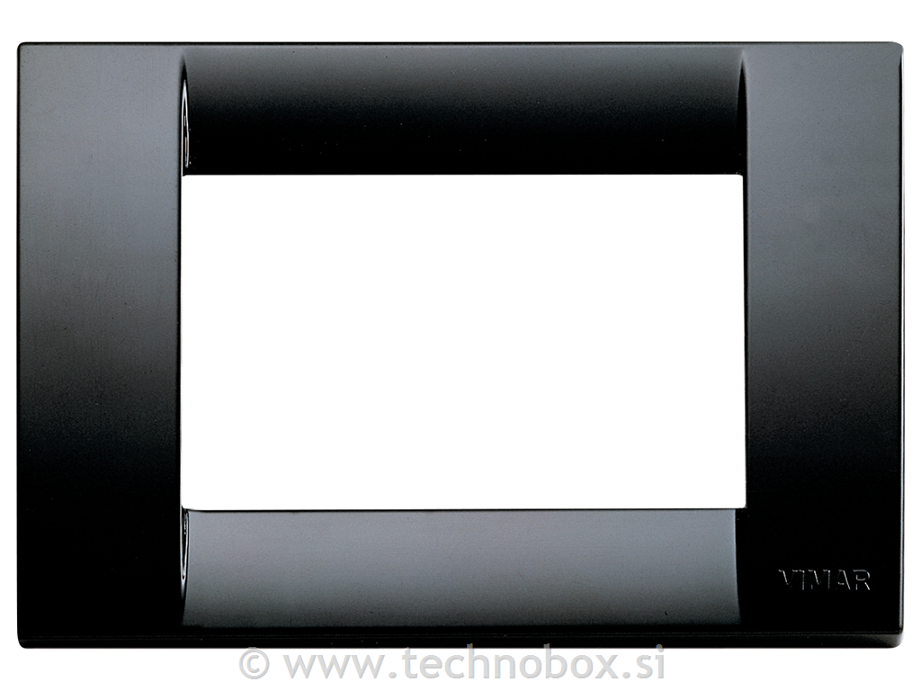 Okrasni okvir 3M črn 16743.16