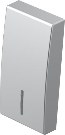 Tipka 1M Symbol 23 srebrna+indikator