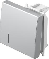 Tipka 2M Symbol 23 srebrna+indikator