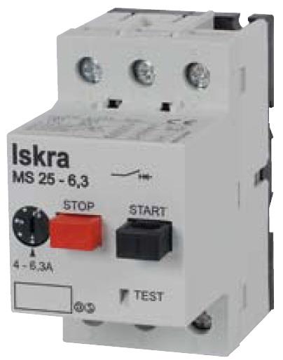 Motorno zašč. stikalo MS25 16-20A