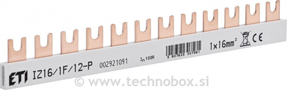 Povezovalna zbiralka DIDO 16mm 1F za 12M