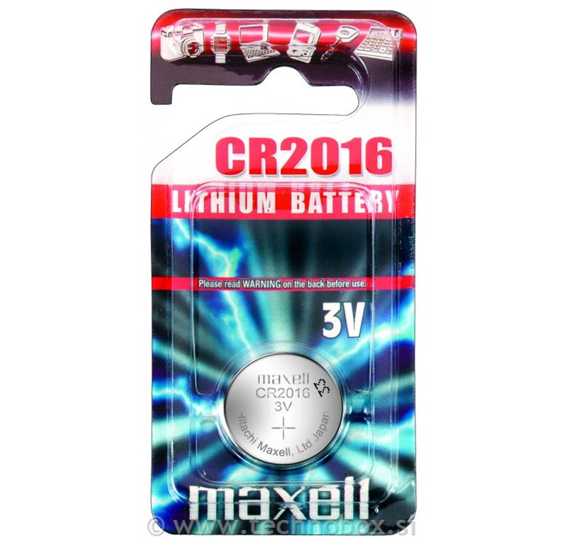 Baterija CR2016