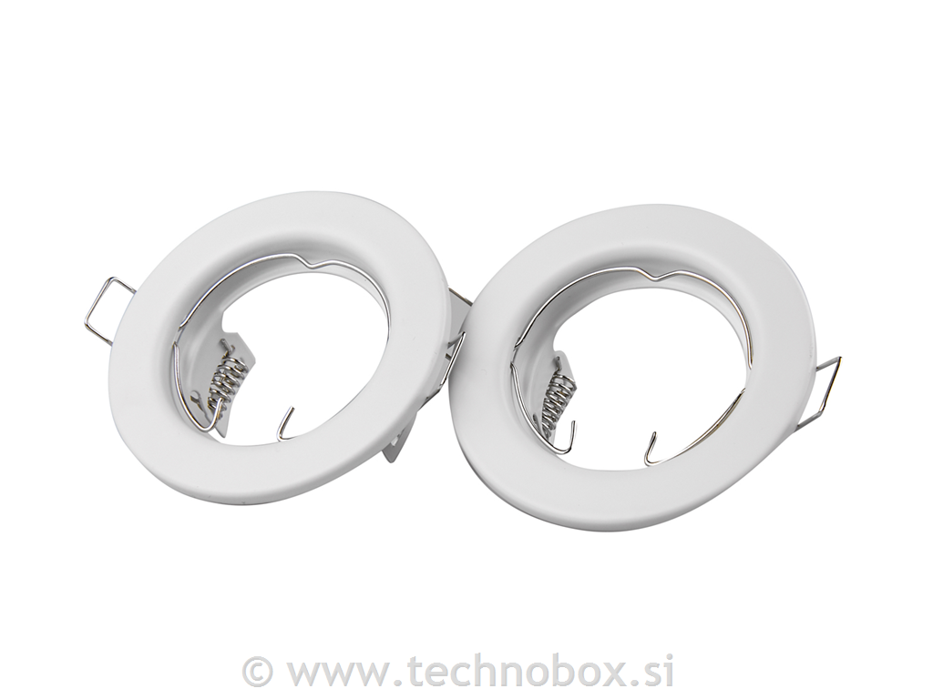 Ohišje svetilke za GU10 belo FI 80