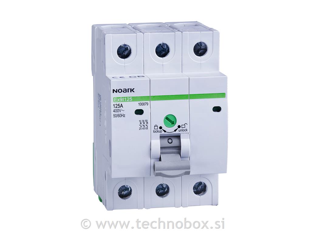 Stikalo vgradno Ex9L125 80A 3P