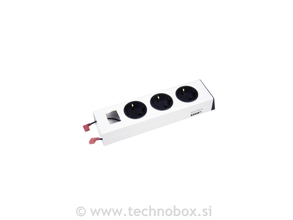 Podaljšek EURO M 3s s stikalom brez vrv.