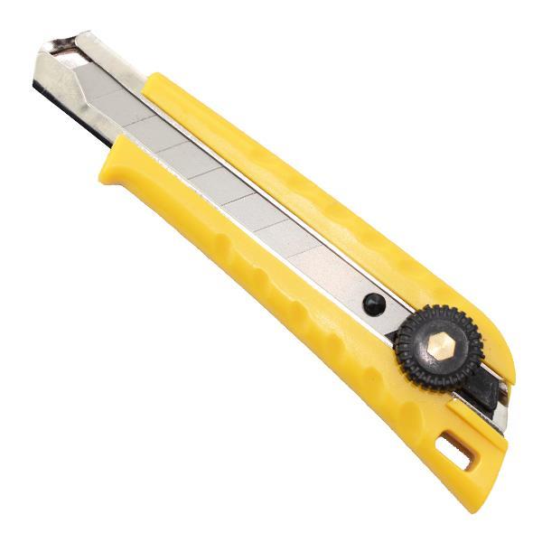 Nož kovinski z odlomljivim rezilom 18mm