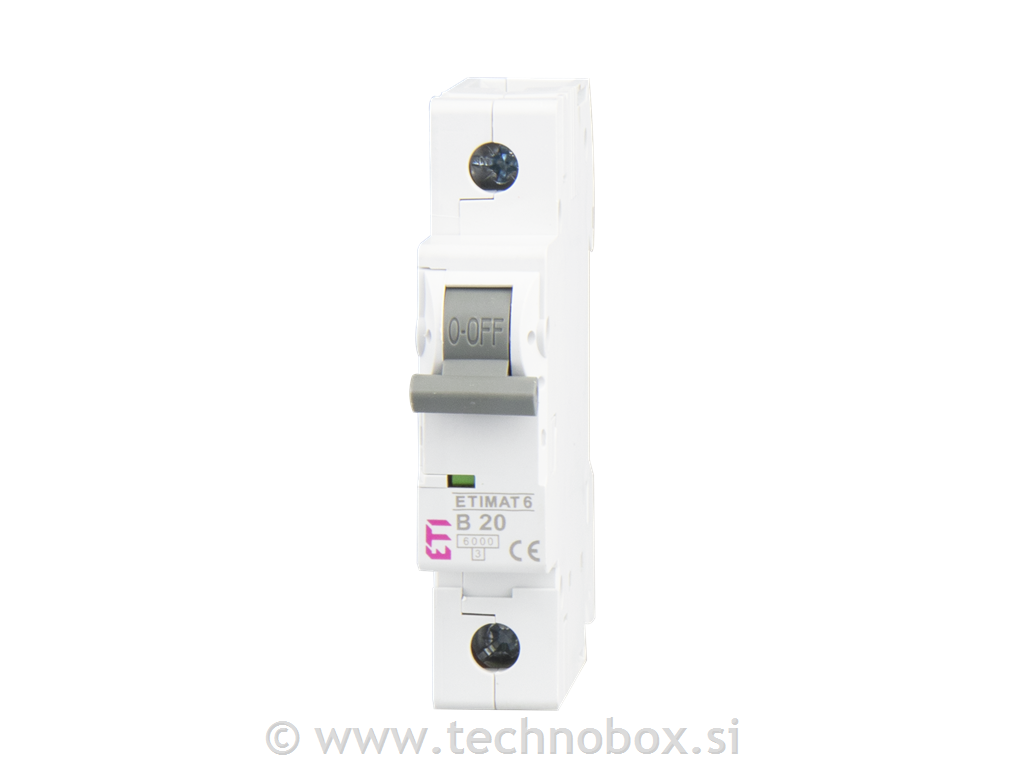 Varovalka avt. etimat6 B 20A 1P