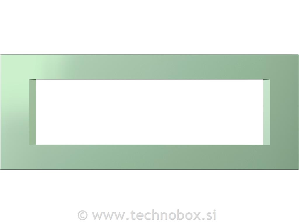 Okvir okrasni modul line 7M mat zelen