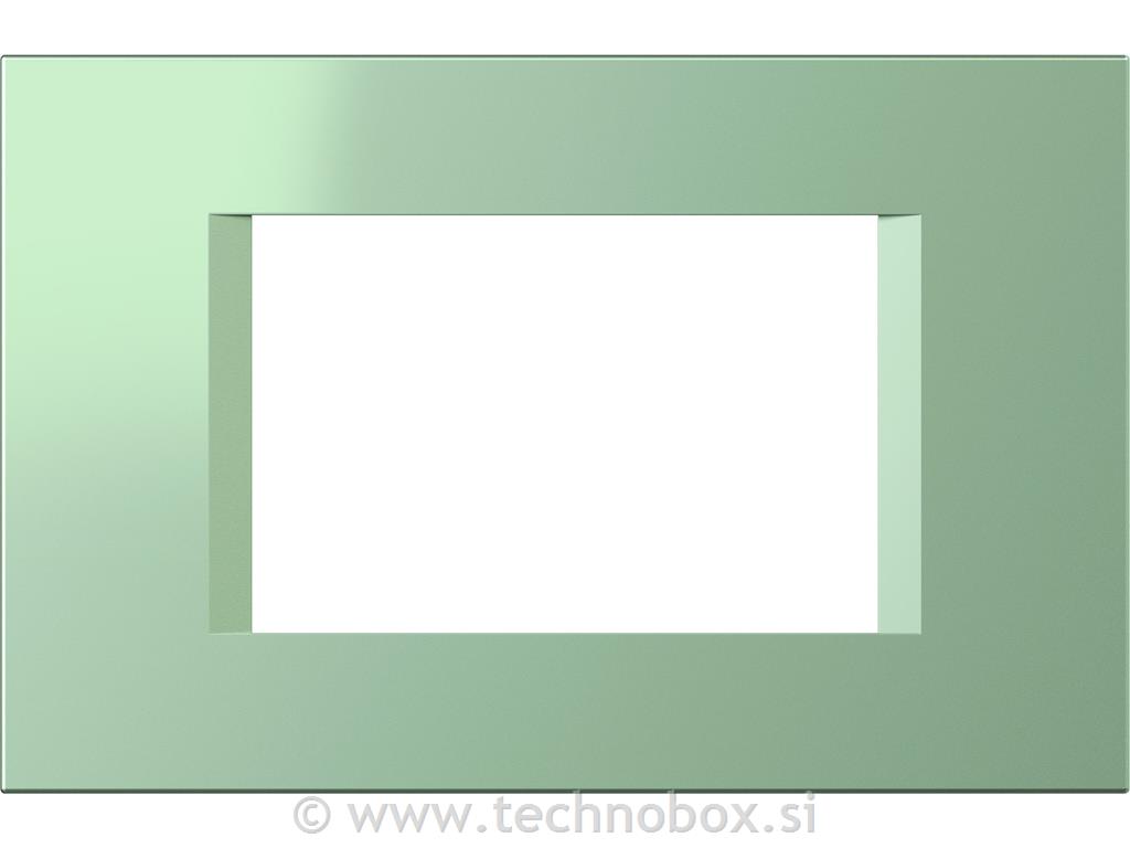 Okvir okrasni modul line 3M mat zelen