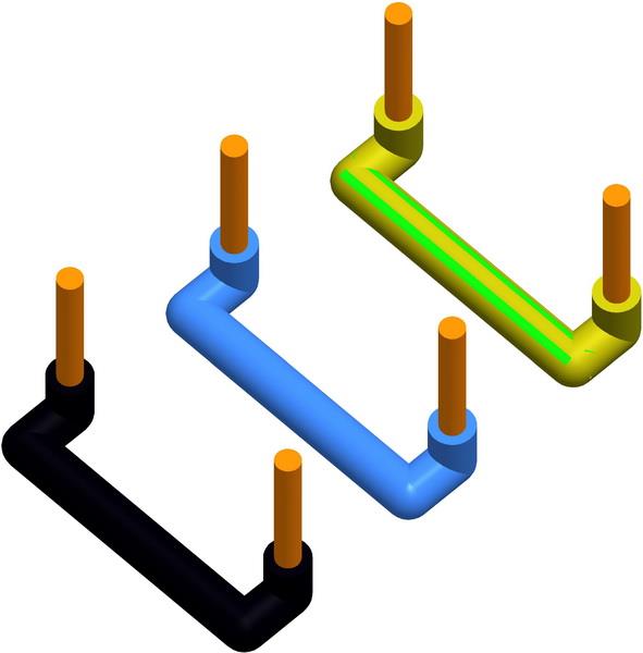 VeznikI barvni SET 3X2,5