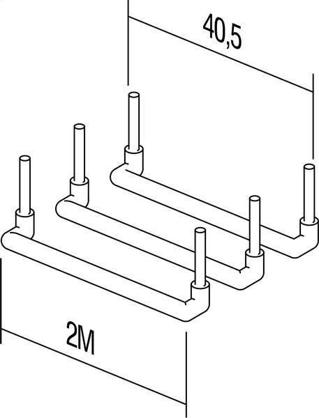 VeznikI barvni SET 3X2,5