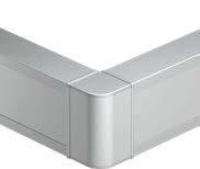 Kotnik za parapet kanal 130x65 beli