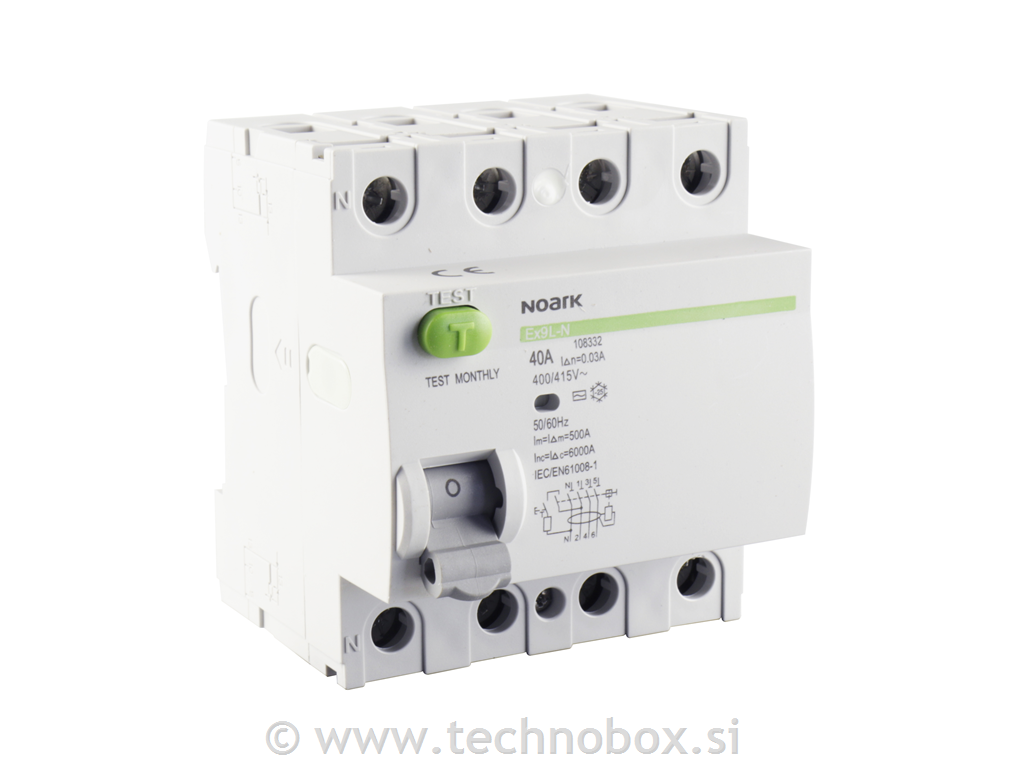 Stikalo zaščitno FID 40A/30mA 4P