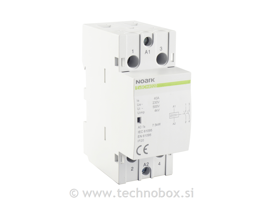 Odklopni rele 40A 2NO 220/230V