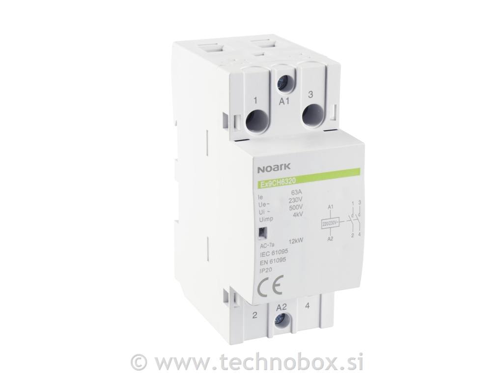 Odklopni rele 63A 2NO 220/230V